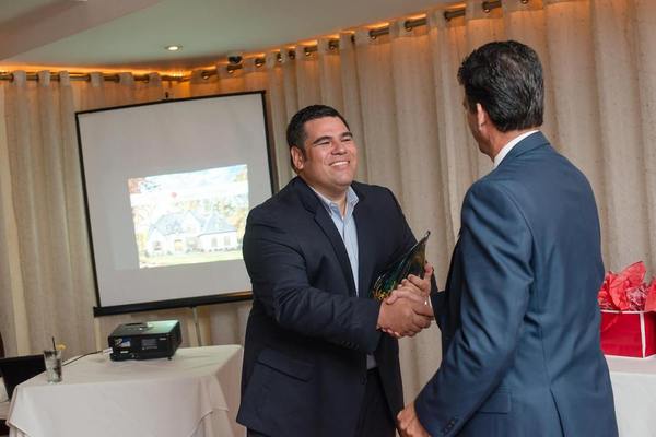Richard & Charlie Pahulu, Arthur Rutenberg Building Company President 